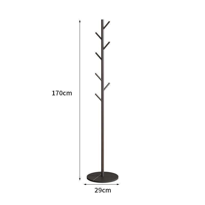 Elegantní kovový stojan na oblečení a úložná police na podlahu do ložnice a obývacího pokoje