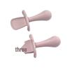 Silicone Baby Feeding Spoon Set - Soft-Head Training Spoons for Infants