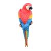 Resin Wall Bird Statue Birds Art Lawn Figurine Animal Ornament for Garden