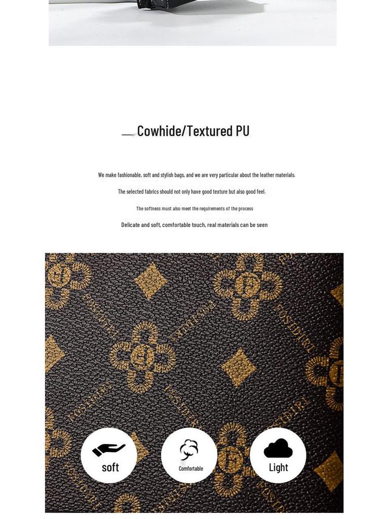 Spring/Summer Fashionable Versatile Women's Single Shoulder Crossbody Handbag with Large Capacity and Phone Pocket