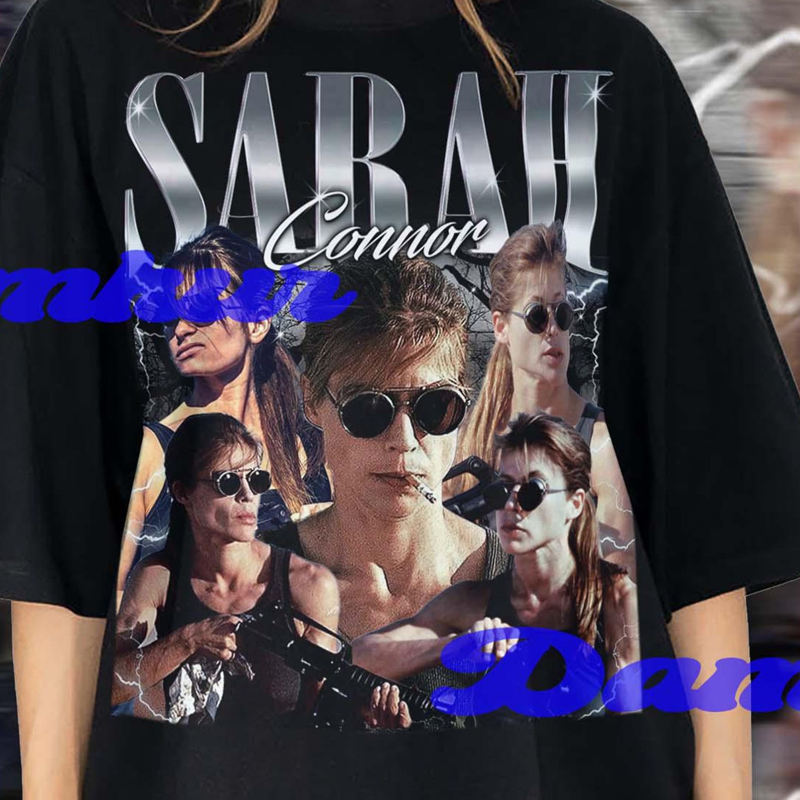 Sarah Connor Shirt, Sarah Connor Vintage Tshirt, Sarah Connor Retro Fan Tees, Sarah Connor 90s Sweater, Sarah Connor Merch Gift Tee for Her 2XL