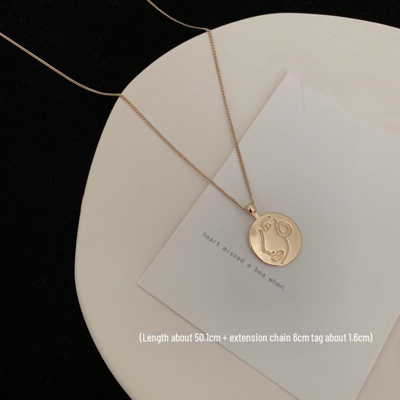 New Chinese Style Hip-Hop Hottie Necklace: Autumn/Winter Long Sweater Chain for Women