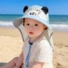 New sun protection hat summer UV protection sun hat boys and girls baby sun hat big eaves bucket hat cool hat