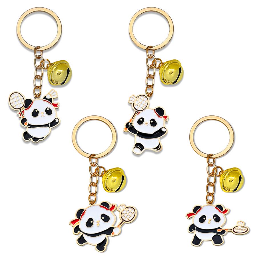 Cute Panda Keychain Pendant - Chinese Style Bag Charm & Earphone Case Accessory Gift