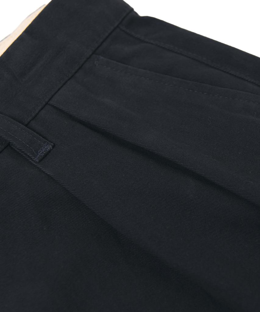 YALE Premium Vintage Two-Tuck Wide Chino Pants_Navy