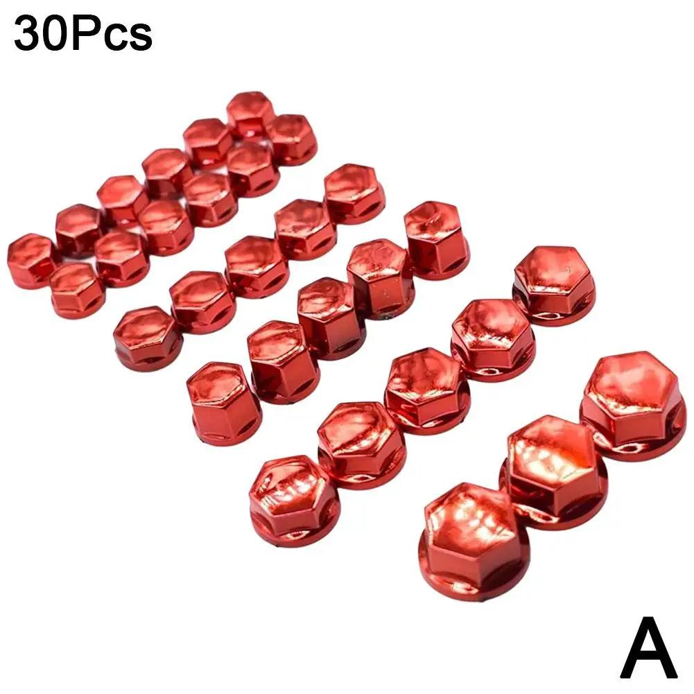 Univerzální 30KS motocyklový modelovací pokovovací matice dekorativní šroubovací víčko Pro Yamaha FZ1 FAZER FZ6 FZ6R FZ8 XJ6 MT01 MT03 MT-07 H3L6