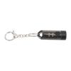 Outdoor Camping Keychain Flashlight Waterproof Portable USB Rechargeable Mini LED Flashlight Black