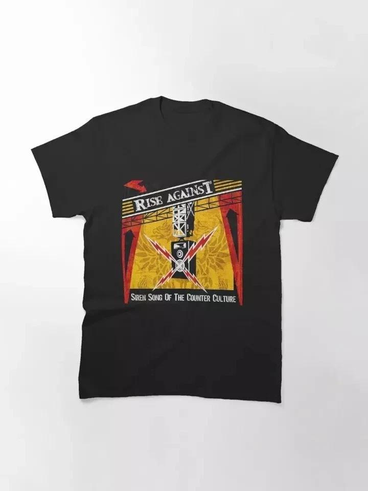 Rise Against siren song of the counter culture Graphic T-Shirt 3XL