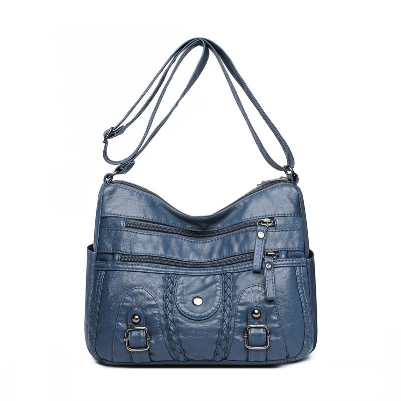 Women's Multi-Layer Large Capacity Lightweight Middle-Aged and Elderly Mother Bag Crossbody Bag