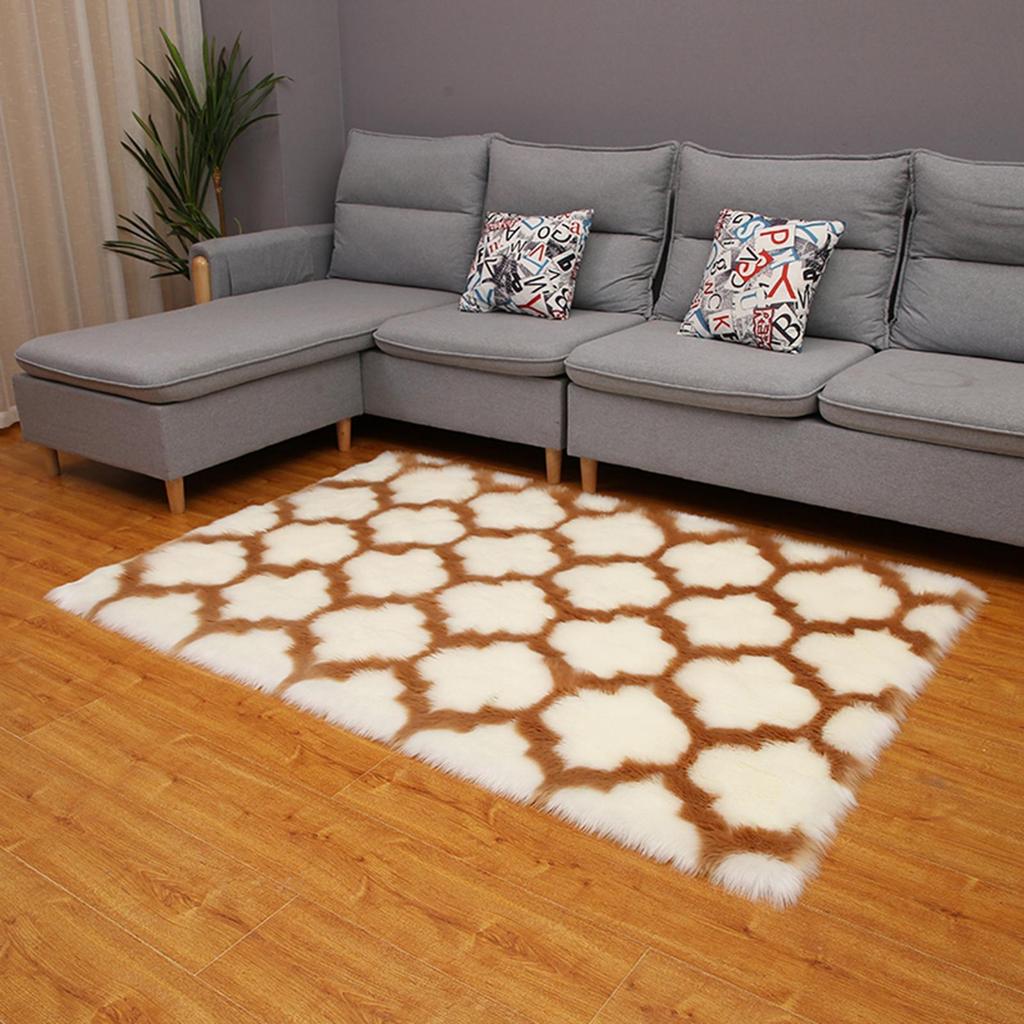 Room Sofa Bed Hairy Shaggy Floor Carpet