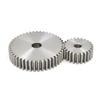 1Pcs Metal Transmission Gear Positive Gear Dia 77mm-162mm 45#Steel Cylindrical Gear 1 Mod 75/80/90/100/110/120/150/160 Teeth