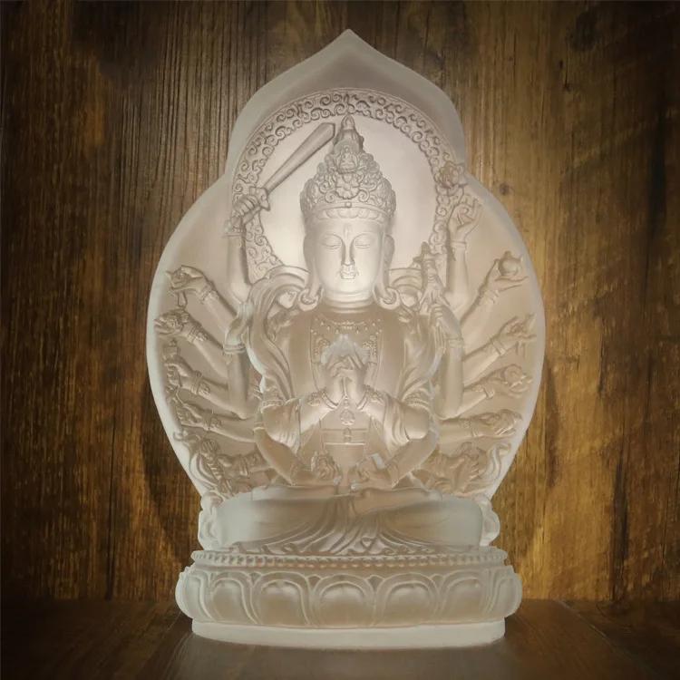 

Цветная глазурь Кунди Бодхисаттвы Бскул-бье-ма, прикрепленная к золотым статуям Будды, тибетское тантрическое поклонение, декоративное украшение Будды белый