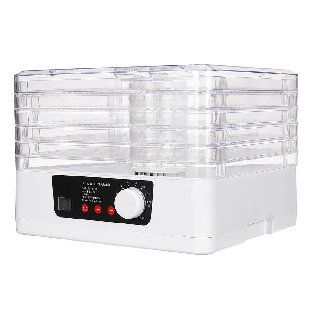 5 Layers Food Dehydrator Fruit Vegetables Herb Meat Dryer Food Electric Drying Machine DIY Pet Meat Snacks Temperature Control
