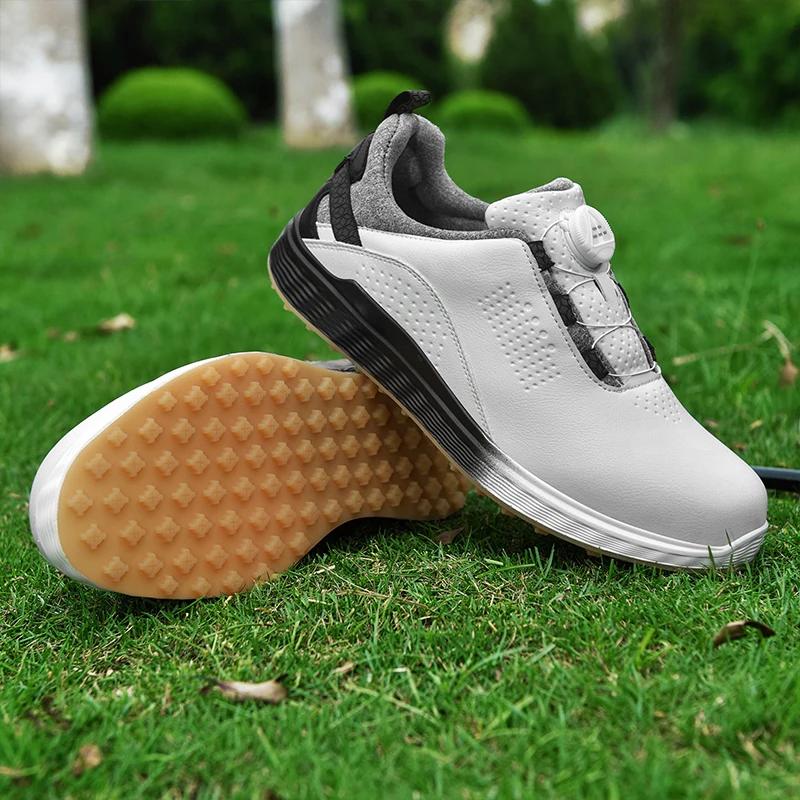 Professional Men Golf Shoes Comfortable Spikeless Outdoor Women Walking Sports Footwears Anti Slip Athletic Golf Caddie Shoes
