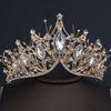New Vintage Baroque Headbands Crystal Tiaras Crowns Bride Noiva Headpieces Bridal Wedding Party Hair Jewelry For Women