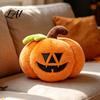Atmospheric Halloween Home Decor Plush Toy Ghost Skeleton Bat Witch Pumpkin Doll Soft Dolls Stuffed Animal for Kids Spooky Party Haunted