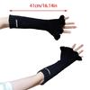 Winter Lengthen Wrist Gloves Adult Trumpet Edge Arm Warmer for Outdoor Cycling