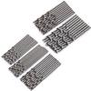 50PCS 1mm, 0.5mm, 2mm, 2.5mm, 3mm Drill Bits Set Drill Bits For Metal And Wood Complete Bit Set Enhanced Hardness Process