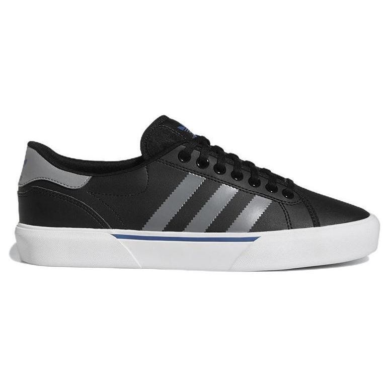 adidas Originals Abaca Freizeit Rutschfest Langlebig Niedrig geschnitten Skateschuhe Unisex Sneaker Schwarz Grau GY7136