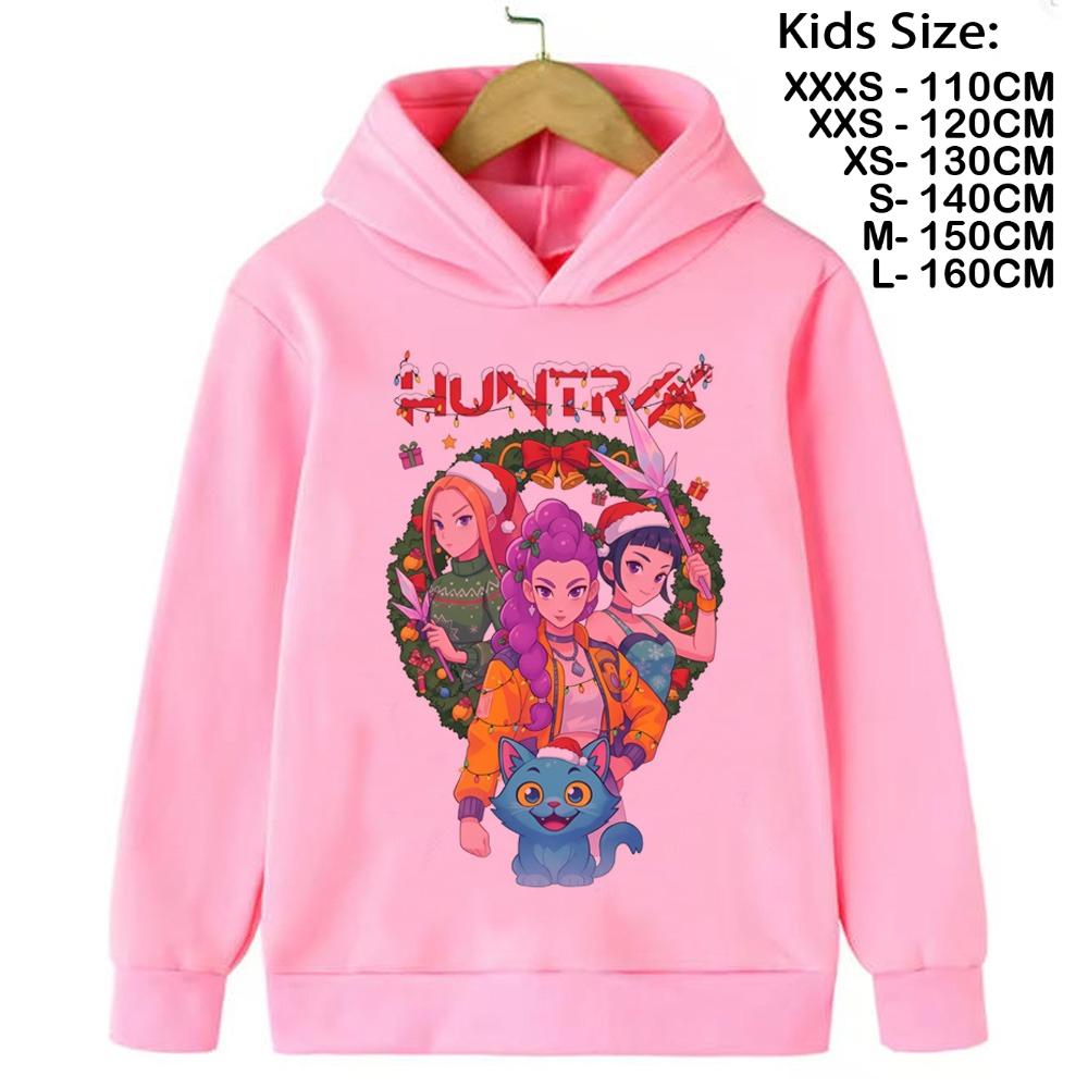 Kpop Demon Hunter Christmas Shirt HOT Manga Children's Sweatshirt Cute Tiger Shirt for Boys Girls The Kid Shirt