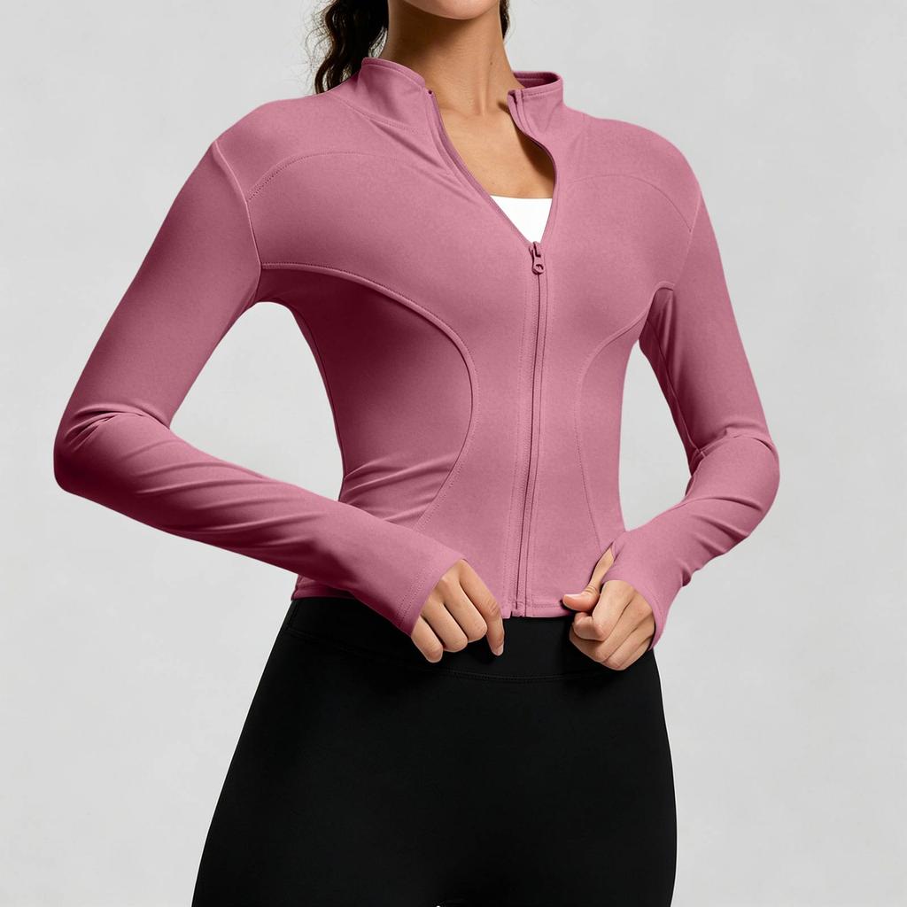 Women's Yoga Sports Breathable Running Workout Jacket