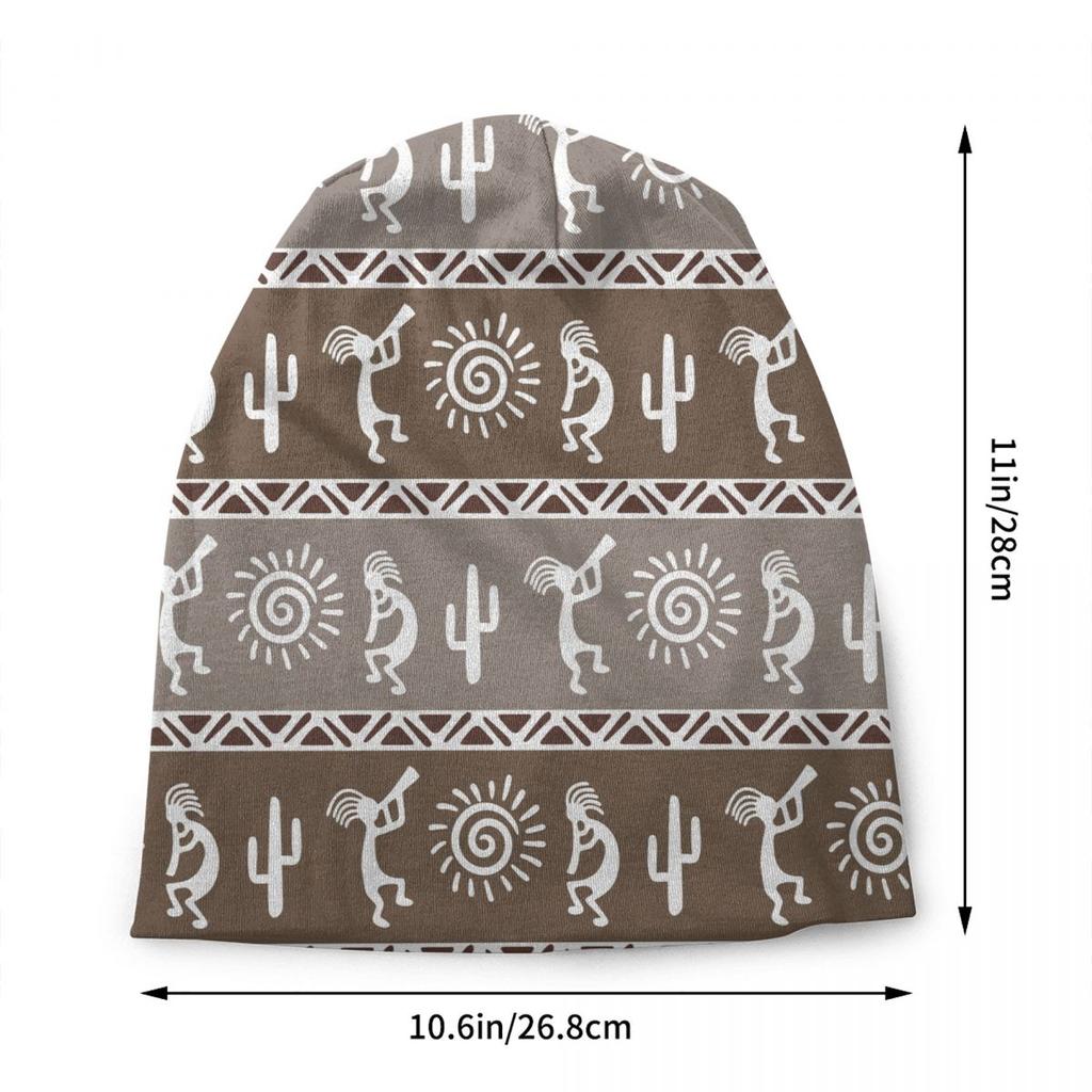 Individuelle Southwest Tribal Native American Kokopelli Kopfbedeckung Hüte Street Strickmütze Für WoUnisex Unisex Warme Winter Mützen Beanie Kappen