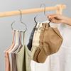 5-Pack Hat Storage Bags, Wardrobe Belt Hanger, Space-Saving Organizer for Closet, Scarf Storage Bags for Baseball Caps