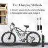 Nathaniel SYR03 Bicicletta elettrica 27.5" 48V1000W Bicicletta elettrica a pedalata assistita per adulti batterie al litio staccabili ad alta capacità Ebike
