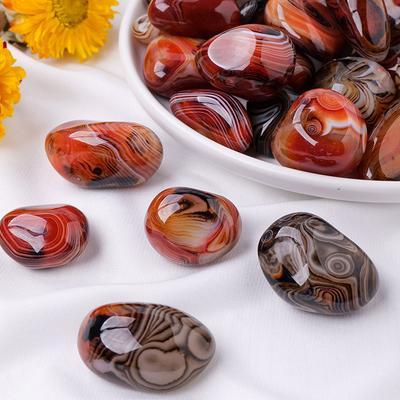 Natural Agate, Large Particles, Rolling Stones, Mineral Specimens, Landscape Stones, Ornaments, Suitable for Humanities Teaching