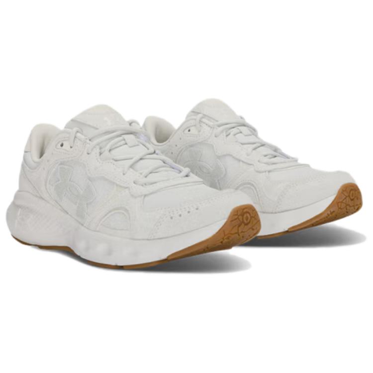 Under Armour Comfortable Versatile Durable Lightweight Low-Top Running Shoes Women Sneakers Gray White 6003784-115