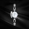 Ladies Watch Light Luxury Brand Flip Gold Camellia Bracelet Watches Temperament Waterproof Women Fashion Quartz Wristwatches