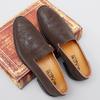 Tägliche Slipper Herren Schlichter Stil Niedriger Absatz Business Casual Schuhe Atmungsaktiv Leicht Bequem Jugend Friseur Herrenschuhe