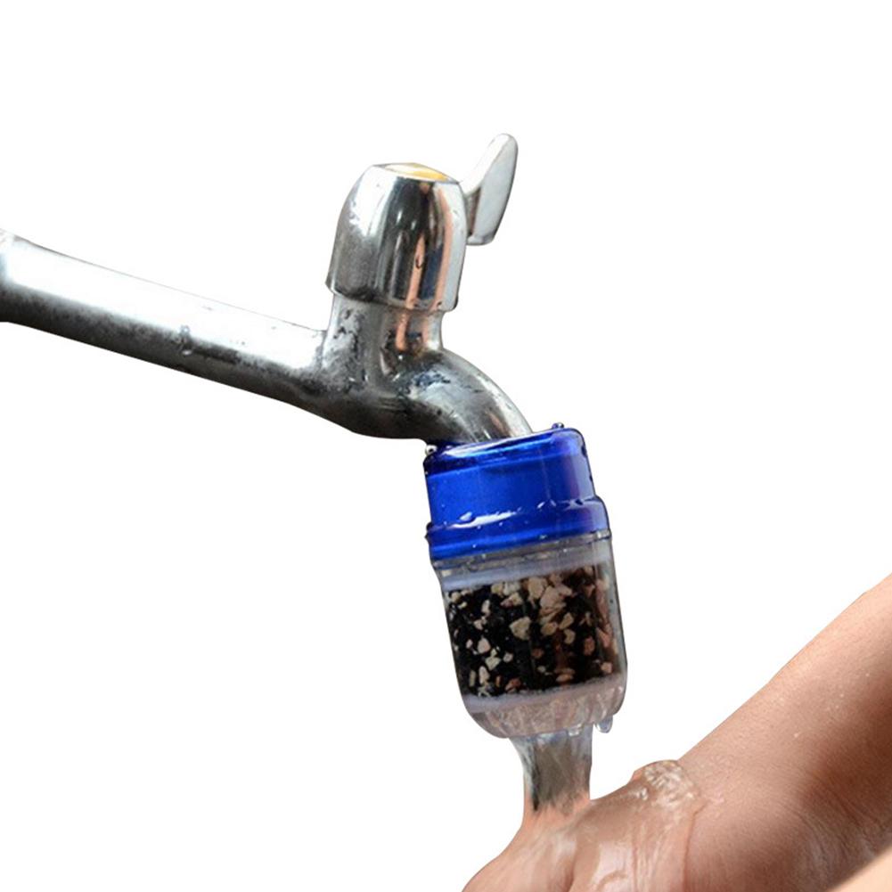 Activated Carbon Faucet Water Filter Kitchen Anti-splash Water Filter Tip Sprayer Tap Water Strainer Kitchen Supplies