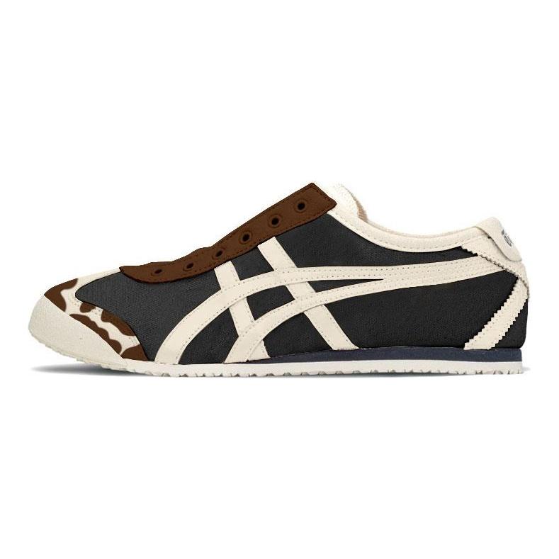ONITSUKA TIGER MEXICO 66 SLIP ON Low Top Casual Shoes Unisex Dark Brown 1183A360-205(TeamY-)