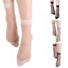 10 Paar Ultra-dünne Seiden-Knöchelsocken für Damen, atmungsaktiv, gegen Laufmaschen, Kristall-transparent, unsichtbar, Sommer-Knöchelhohe Socken