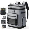 Zaino Borsa Termica Impermeabile da 30L, Zaino Frigo a Prova di Perdite per Campeggio, Spiaggia, Pesca, Picnic, Viaggio, Borsa da Esterno.