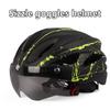 Unisex Adult Ultralight Bicycle Cycling Helmet With Goggles For Outdoor Sports Riding Helmet