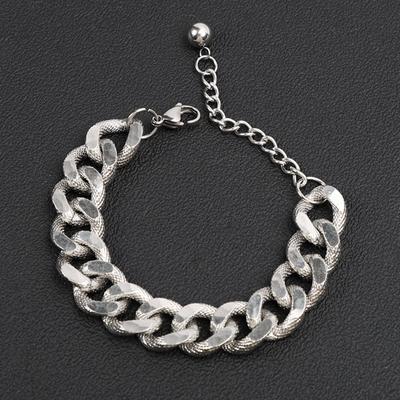 Surgical Steel Thanatos Chain Bracelet for Men and Women