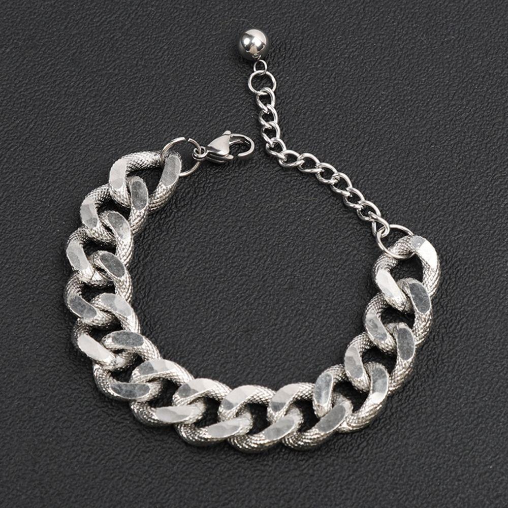 

Surgical Steel Thanatos Chain Bracelet for Men and Women