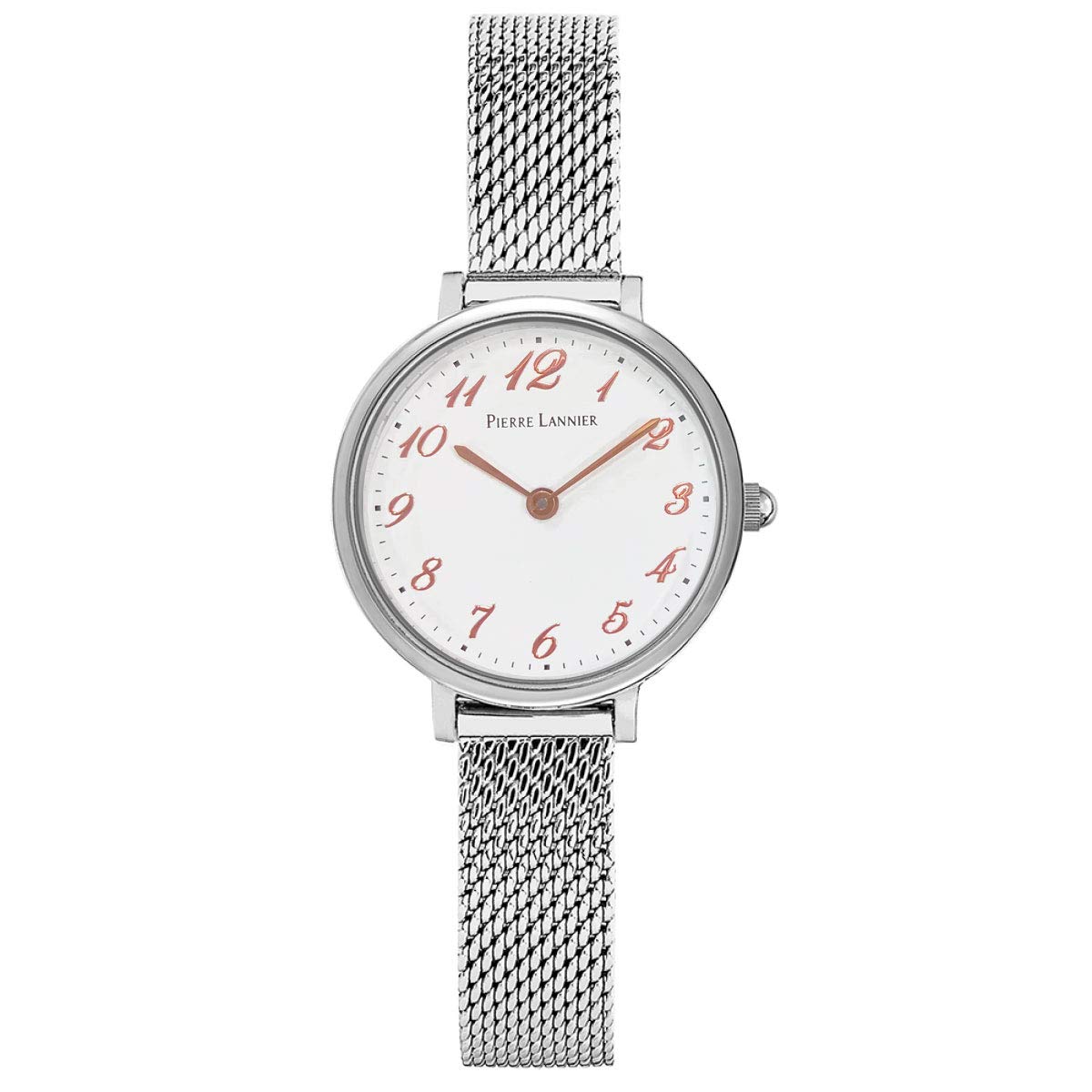 

[Pierre Lannier] Pierre Lannier Watch Nova Collection Mesh Belt P426C608 Women s [Regular Imported Product] Silver