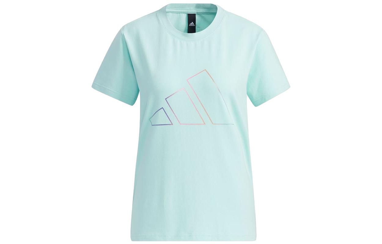 Adidas Set in Sleeve T Shirt Women s Green GP0674 S