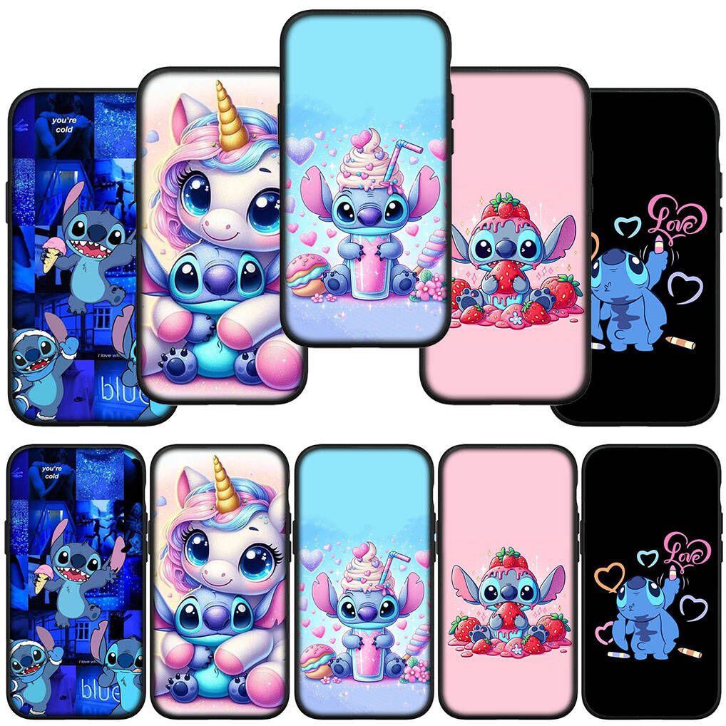 Per Samsung Galaxy S25 S24 S23 iPhone 17 16 15 Xiaomi Redmi Note 14 13 12 Plus Pro Max XR A57 Custodia per Telefono Anime Lilo Cartone Animato Stitch OPPO Huawei Cover