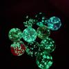 Beads Marble Run 16mm Bouncing Ball Glass Marbles Luminous Glass Ball Pinball Machine Small Marbles
