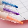 6Pcs/Set Double-headed Highlighter Kawaii Stationery Color Marker School Supplies Student Marker Cute Stationery