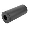 Car Tissue Holder Compact Space Saving Aluminum Alloy Car Tissue Cylinder for Car Cup Holder Black
