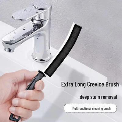 Long Handle Tile & Gap Cleaning Brush for Bathroom, Kitchen & Windows