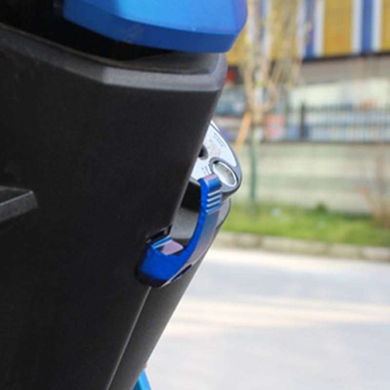 Stylish Utility Hook Rustproof Hook Aluminum Hook Upgrades Supports Bags & Backpacks for Electric Vehicles & Motorcycles