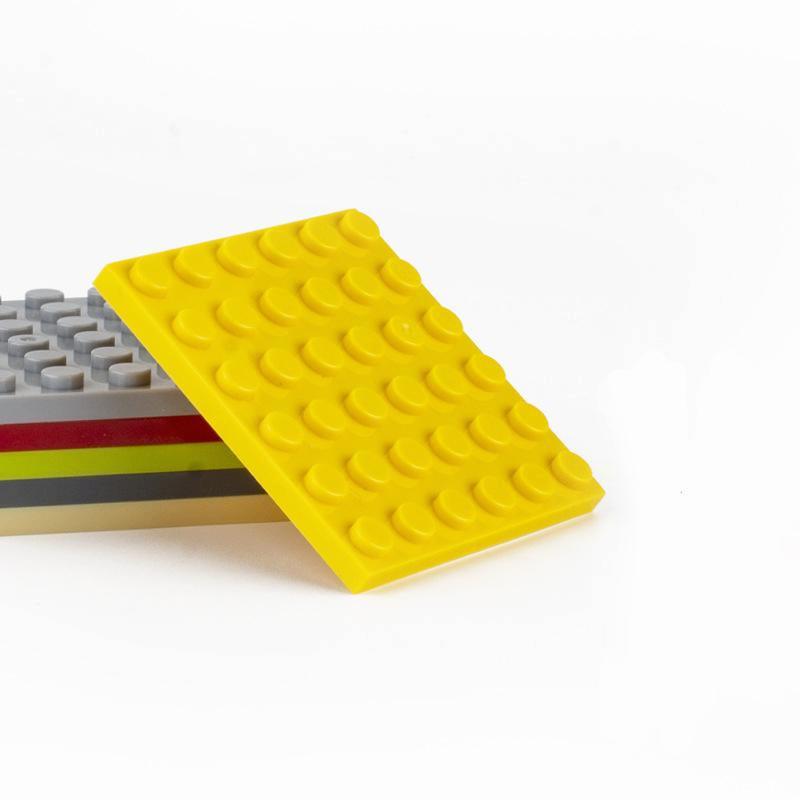 5pcs Small Particle 3958 6x6 Construction Block Bottom Plate DO IT YOURSELF Parts Buildmoc Works With Assembly Particle Creativity Gift Idea