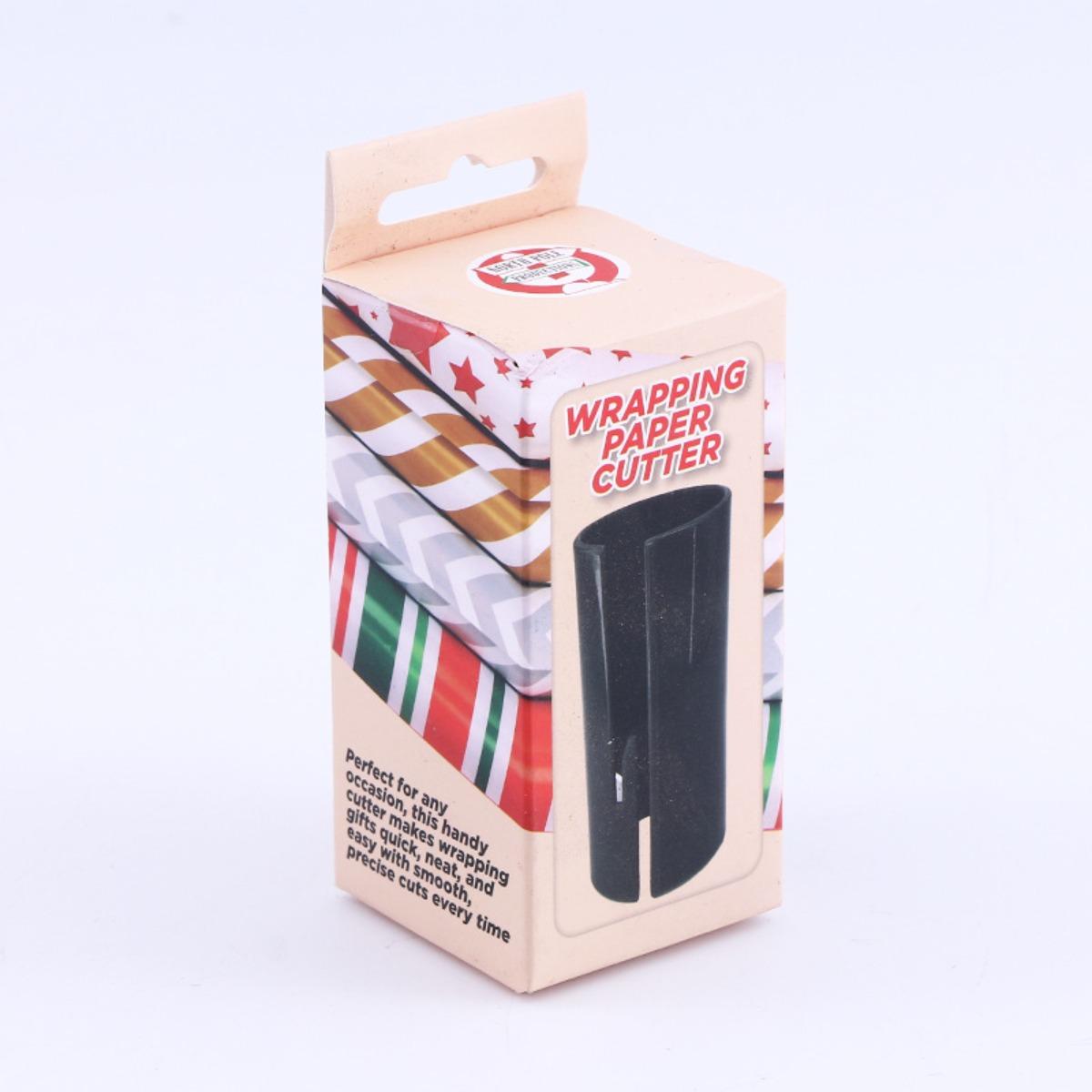 

Wraping Pper Cuter Circle Wrapping Paper Cutter, Portable Gift Wrap Cutting Tool , Paper Trimmer Scissors Alternative for DIY Craft, Easy Use 10*6*6cm