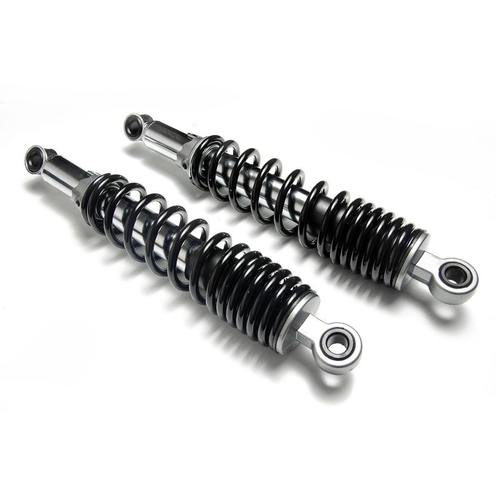 2PCS Motorcycle Rear Shock Absorber YBR100130 High Performance Spring Rear Suspension Shock Damper Replacement for
